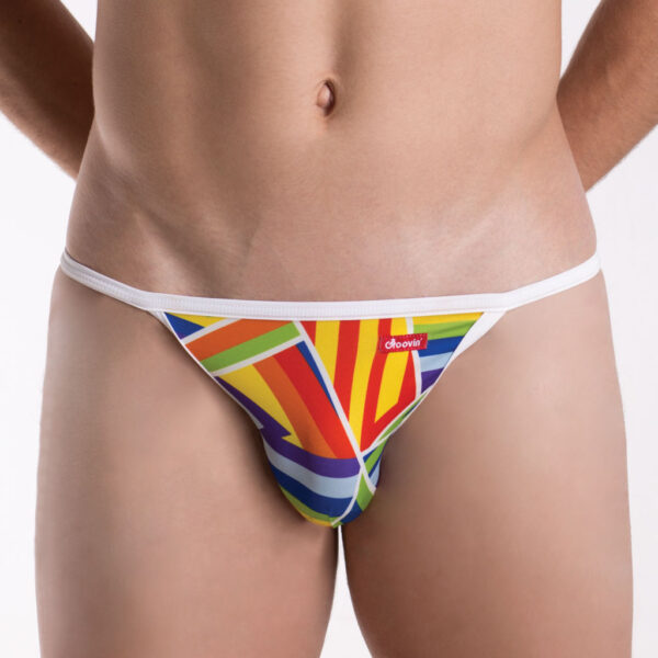 BKP17 Bikini front - Colorful men's bikini underwear by Groovin'