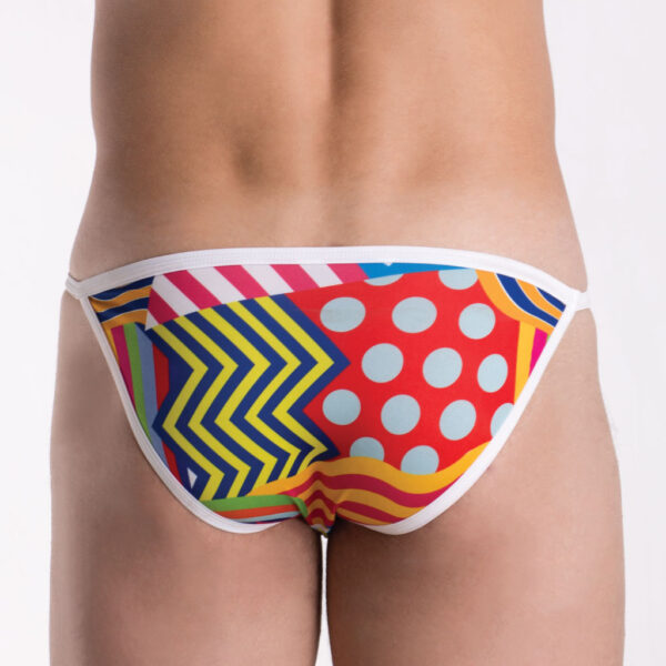 BKP1701 Bikini back - Colorful men's bikini underwear by Groovin'