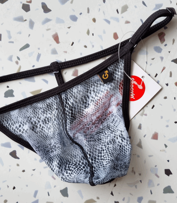 Groovin' G-String See-Through - GSP2503 Python - Image 3